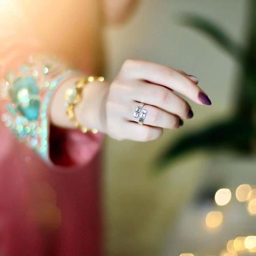 خاتم تاريخ مع اسم الميلاد او ذكرا الزواج خاتم ذكراء الزواج