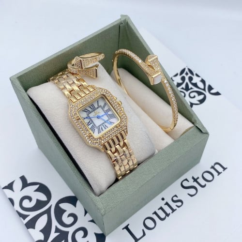 طقم نسائي ماركة أستون – فخامة الزركون