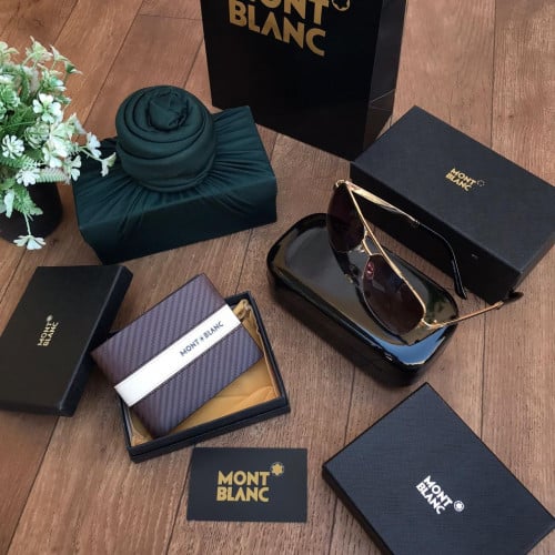 نظاره مونت بلانك+محفظه مونت بلانك