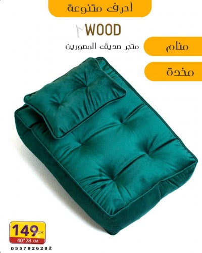 مرتبة مع مخدة اطفال