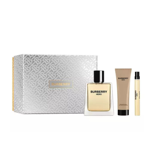 مجموعة بربري هيرو او دي تواليت (عطر 100ملي + بخاخ...