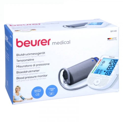 جهاز قياس ضغط الدم للذراع مزود بشاشة beurer - BM49