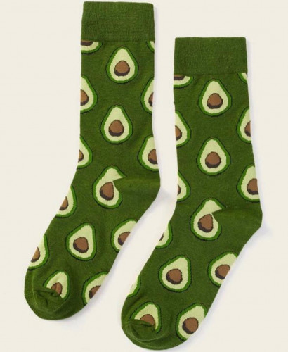 Avocado green socks