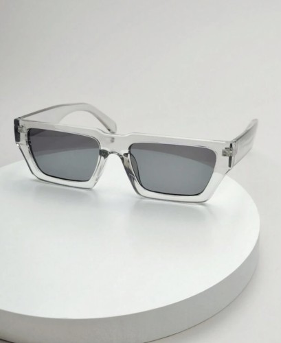 Transparent frame sunglasses