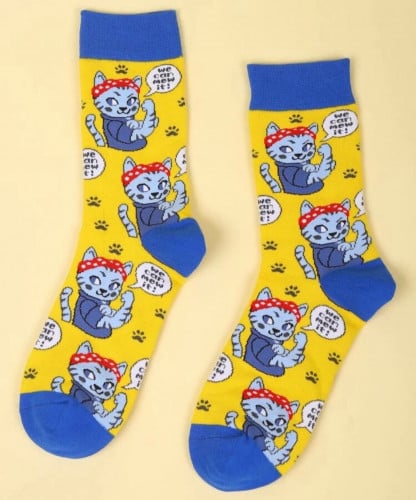 Strong kitty socks