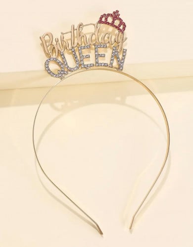 Birthday Queen headband