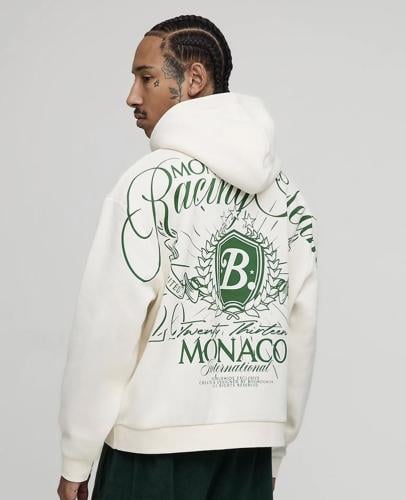 MONACO off wither and green Hoodie