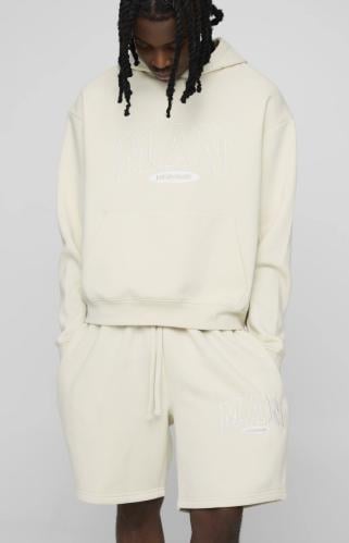 Off-white HOMME TRACKSUIT (short+ hoodie)