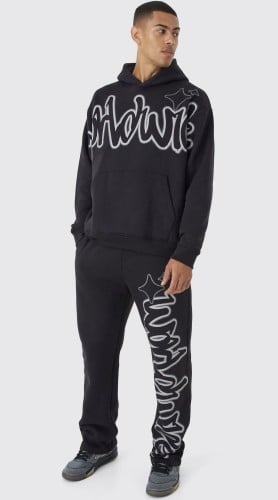 Worldwide black tracksuit