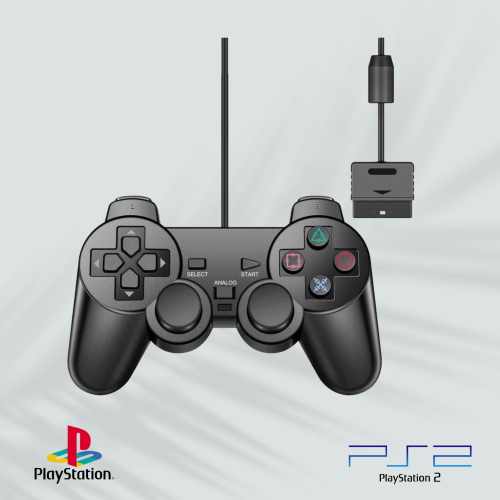 يد تحكم PS1 + PS2 ( تجارية )