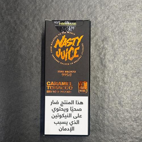 NASTY JUICE CARAMEL TOBACCO 60 ML ناستي كرميل توباكو 3 نيكوتين