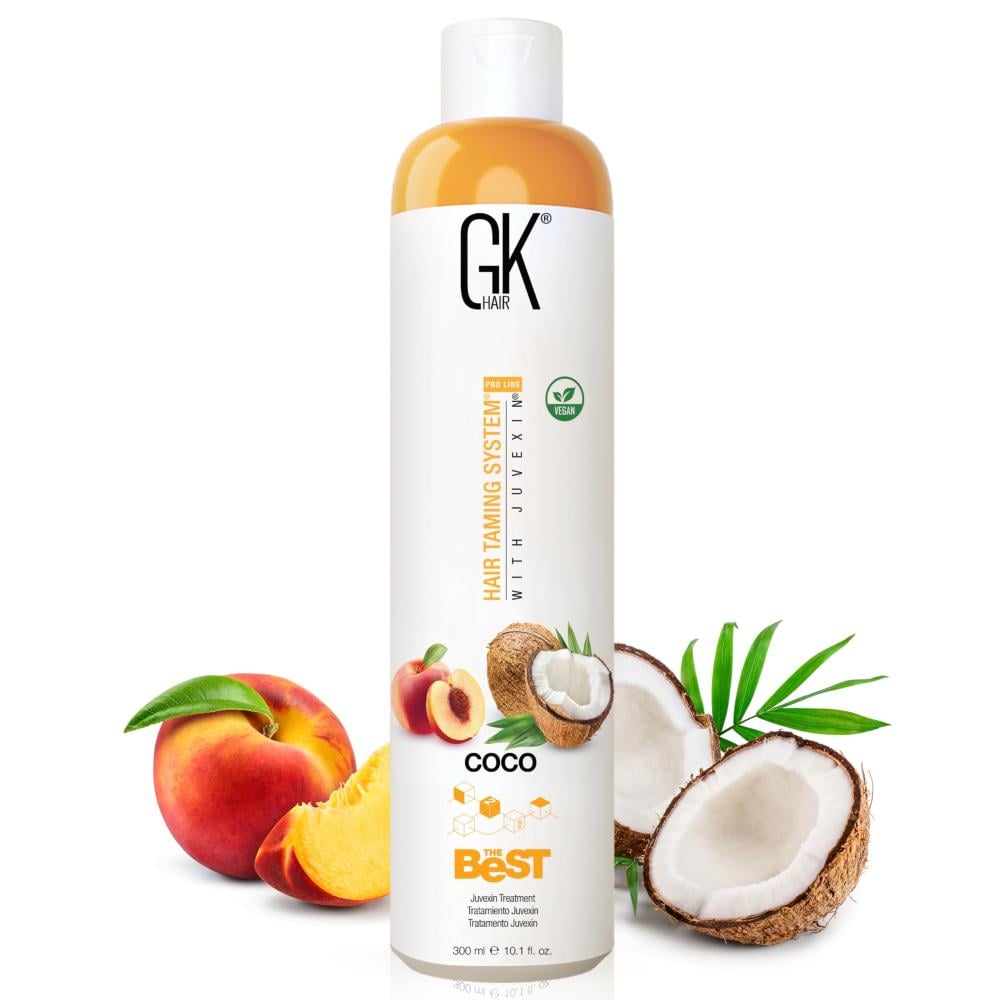 علاج فرد وتنعيم الشعر بجوفيكسين وزيت جوز - GK Hair الهند - حجم 300 مل