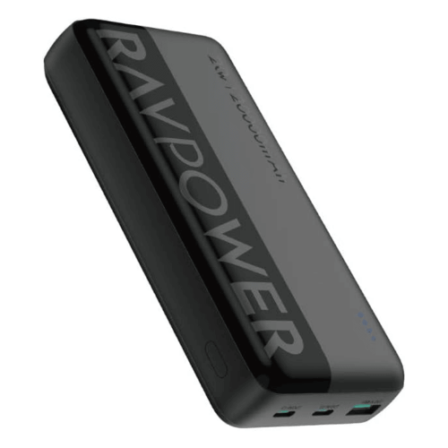 راف باور PD بايونير – باور بانك 20000 مللي أمبير، 20 واط، 3 منافذ RAVPOWER PD Pioneer 20000mAh 20W 3-Port Power Bank