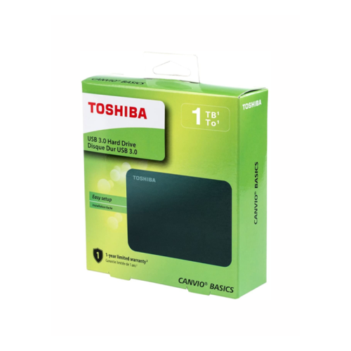 هارديسك Toshiba Canvio Basics 1TB Portable Externa...