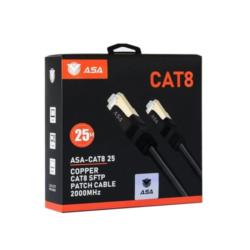 CABLE ETHERNET 25M CAT8 – كيبل إنترنت فائق السرعة...