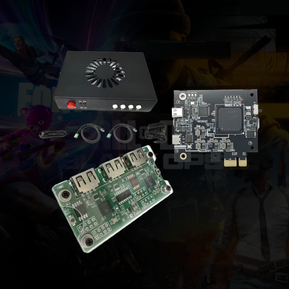 مجموعة DMA - بطاقة DMA FPGA 75T – غطاء لوحة/Video Overlay Box HDMI – وحدة معالجة فيديو 2K144/1K240 – لوحات تطوير ودعم Arduino ESP32-S3