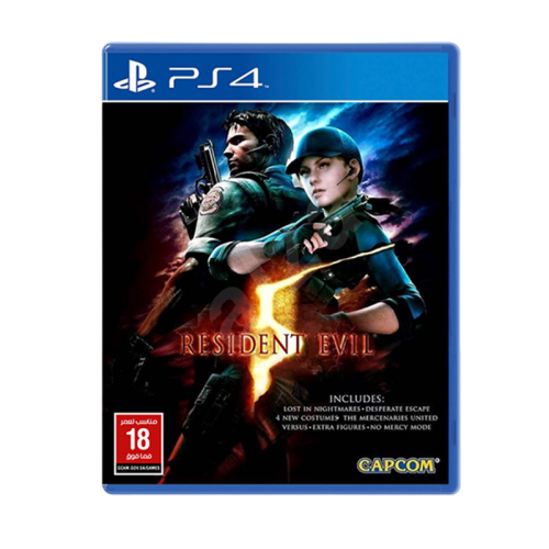 لعبة Resident Evil 5 – PS4 لعبة مستعملة