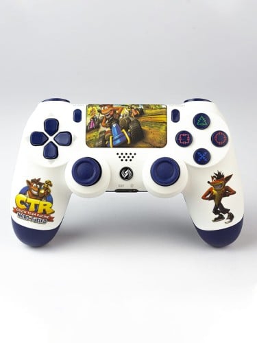كنترول تحكم -ابيض-LOG-PS4-SONIC