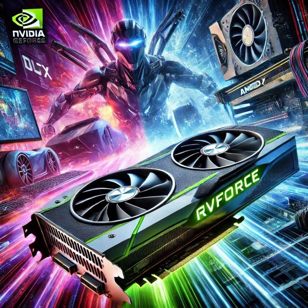 حرب العمالقة: NVIDIA vs AMD - من يسيطر على عرش كروت الشاشة؟