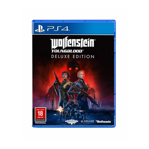 لعبة - WOLFENSTEIN-YOUNGBLOOD-DELUXE-EDITION-PS4