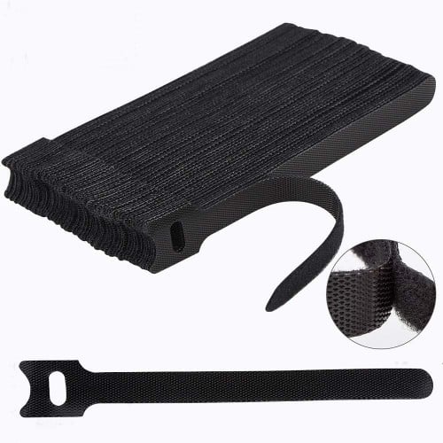 1PCS 6 Inches Reusable Cable Ties, Newlan Adjustab...