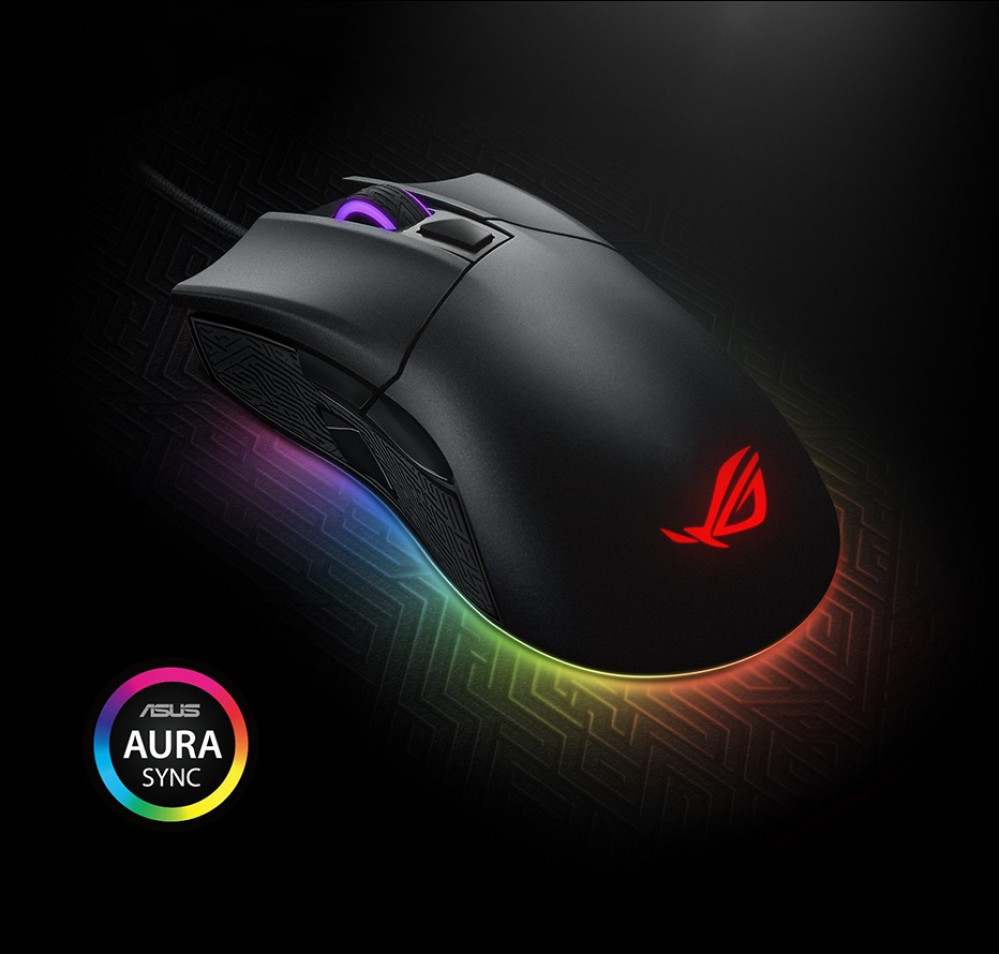 Asus Rog Gladius Ii Core Wired Optical Gaming Mouse Sniper Games