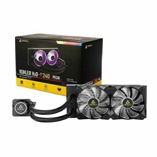 مبرد مائي ANTEC K240 RGB 240mm – تبريد قوي وإضاءة...
