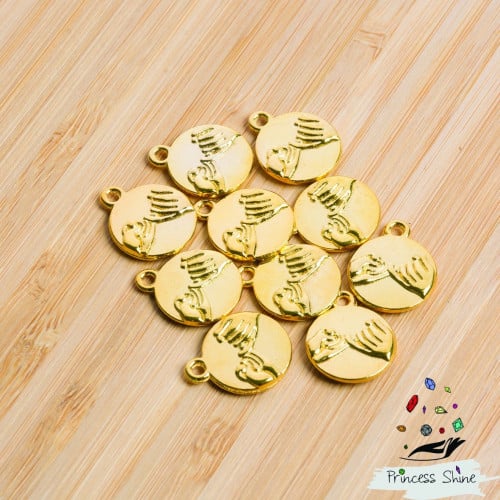 195 - تعليقة الصداقة ذهبي