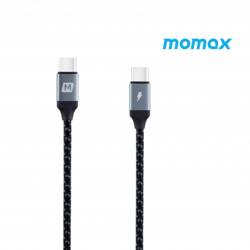 كيبل تايب C إلى تايب C من momax بقوة 60 واط وبطول 2 متر