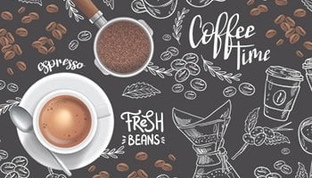 ركن الشاي والقهوة