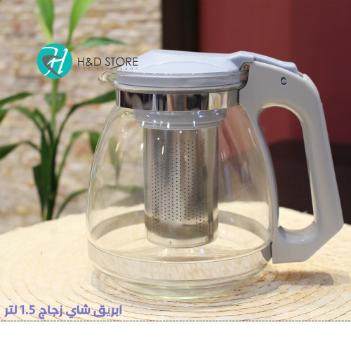 ابريق شاي زجاجي