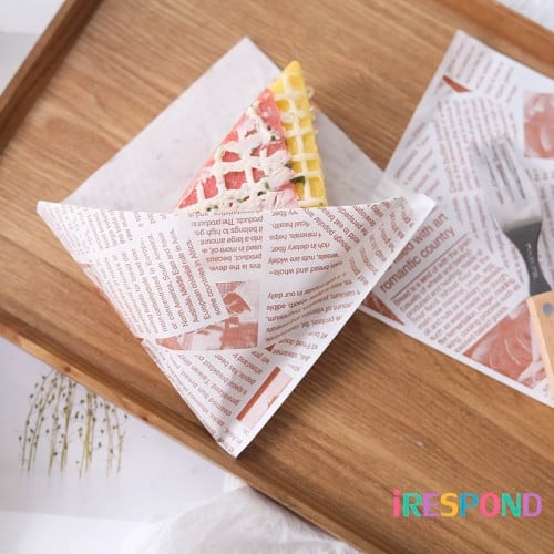 ورق لتقديم الشطائر والدونات