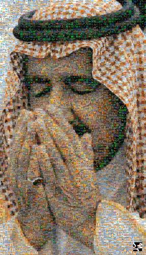 فسيفساء الملك سلمان - الملك عبد العزيز آل سعود