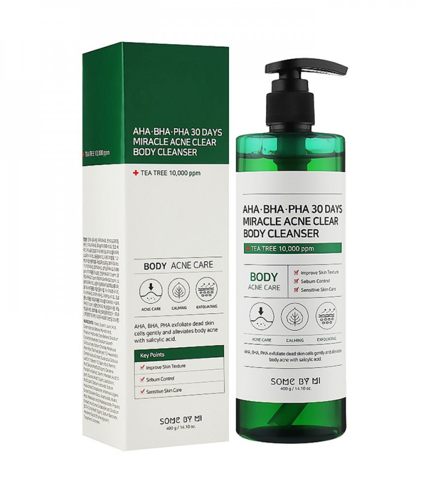 Some By Mi AHA BHA PHA 30 Days Miracle Clear Body Cleanser 400g – W  Cosmetics