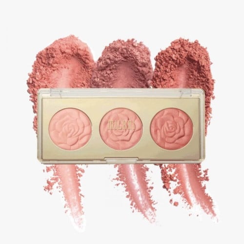 بلاشر ثلاثي ميلاني MILANI 02ROSE POWDER