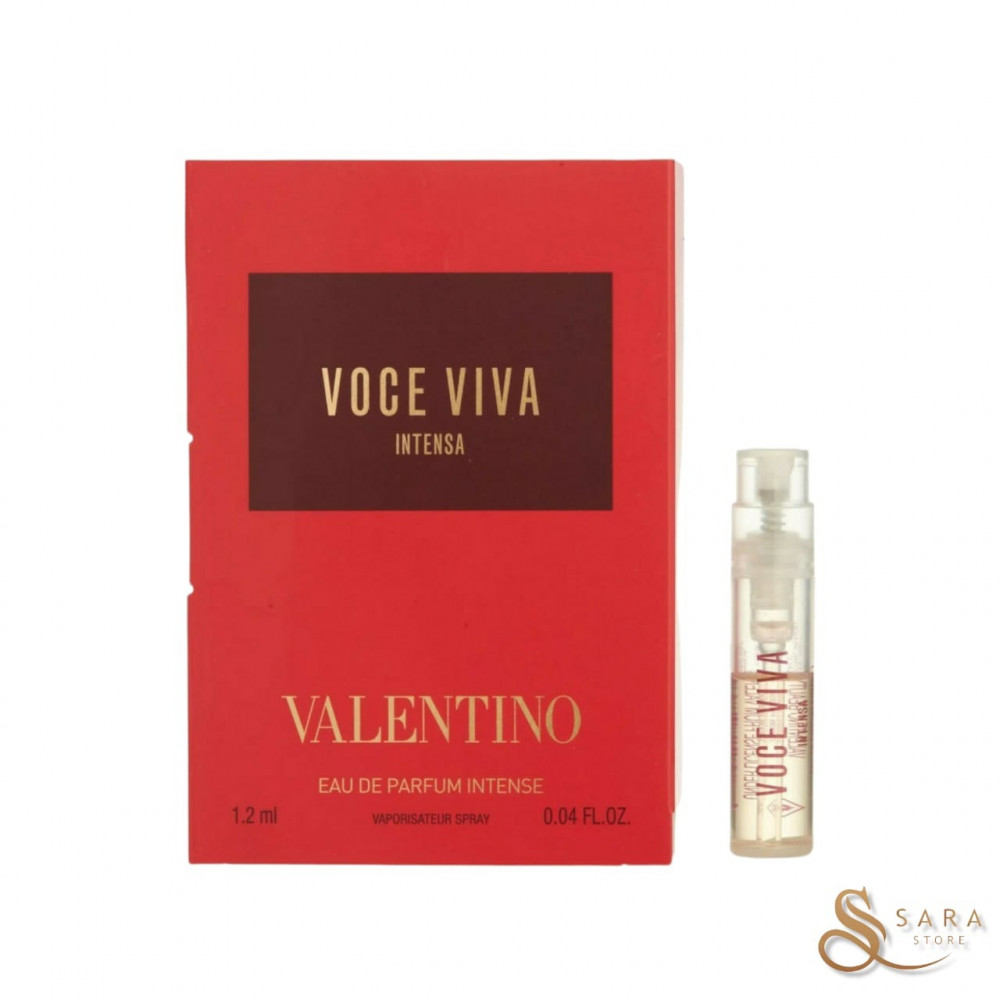 Valentino Fucci Viva Intensa for Women Eau de Parfum sample 1.2ml ساره  ستور الماركات العالمية بمكان واحد