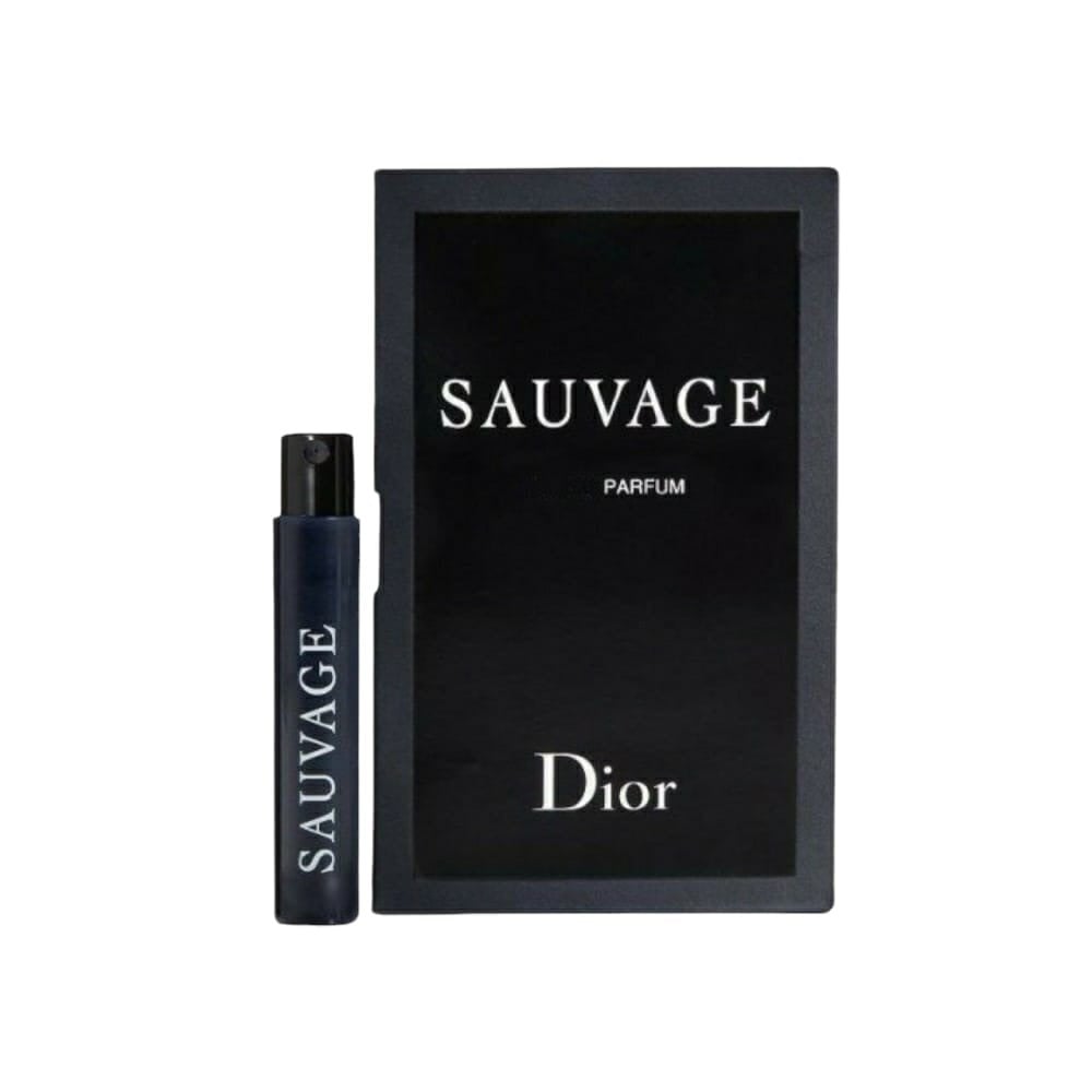 Dior sauvage parfum outlet sample