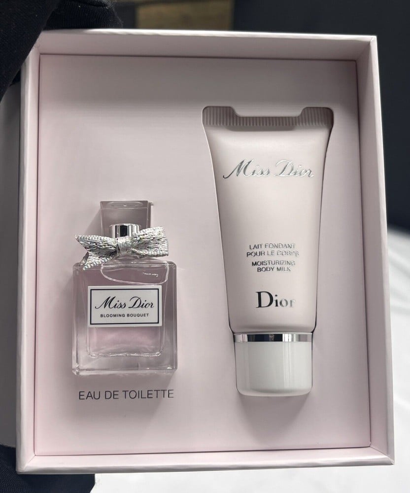 Dior Miss Dior Blooming Bouquet Eau de Toilette Pour Set (EDT 5ml + Body  Milk 20ml) - ساره ستور