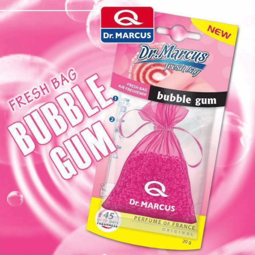 Fresh Bag bubble gum - معطر هواء سيارة برائحة علكة.