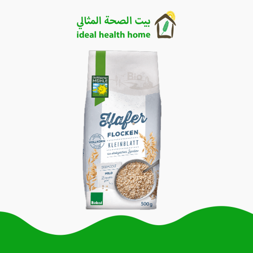 رقائق الشوفان العضوي حجم صغير 500 جم