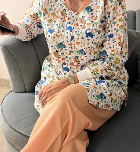 Orange Dino Jacket
