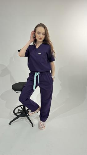 Eggplant Purple Scrub