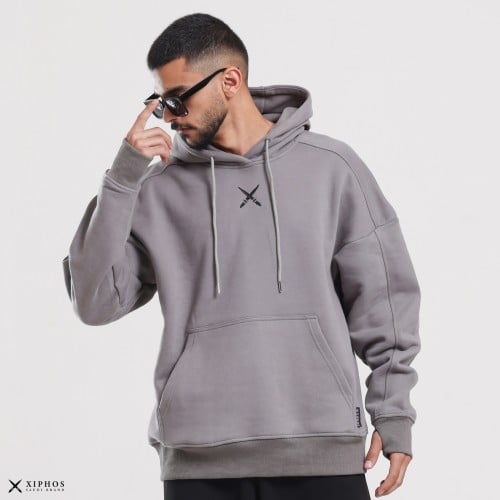 Grey hoodie