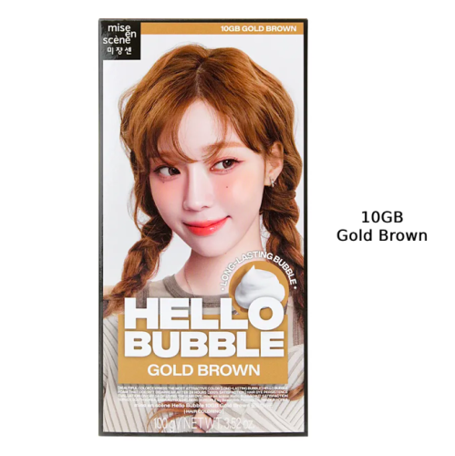 صبغة كورية بني ذهبي