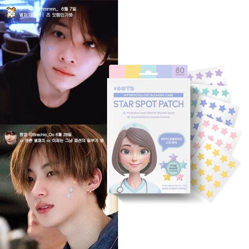 لصقات حب الشباب كورية