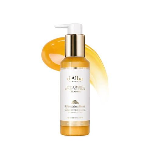 غسول زيتي وكريمي لتنظيف البشرة بعمق وإزالة المكياج-d'Alba