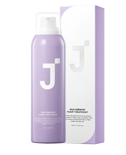 JSOOP رغوة علاج الشعر بالكيراتين والحرير – بدون غسل