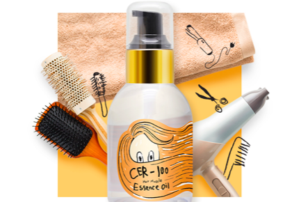 زيت كوري  مغذي للشعر اليزافيكا