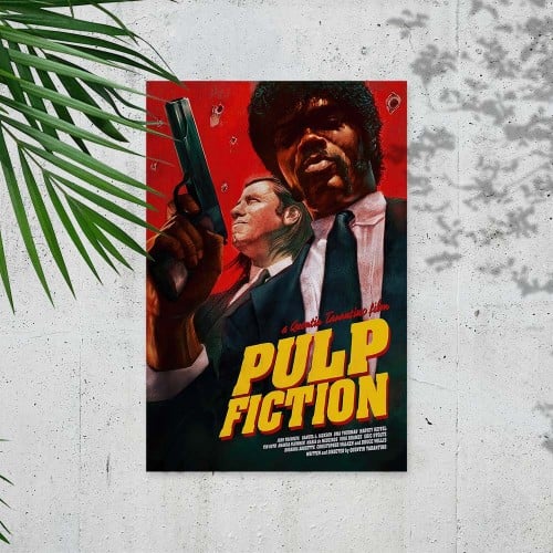 بوستر –بولب فاشون PULP_FICTION