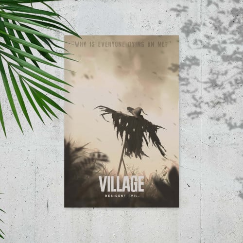 بوستر - الشر المقيم القرية Resident Evil Village